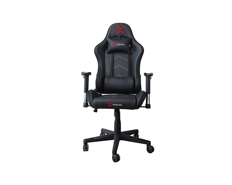 Gaming Chair: Vertex Illidan Gaming Chair RGB Black PU